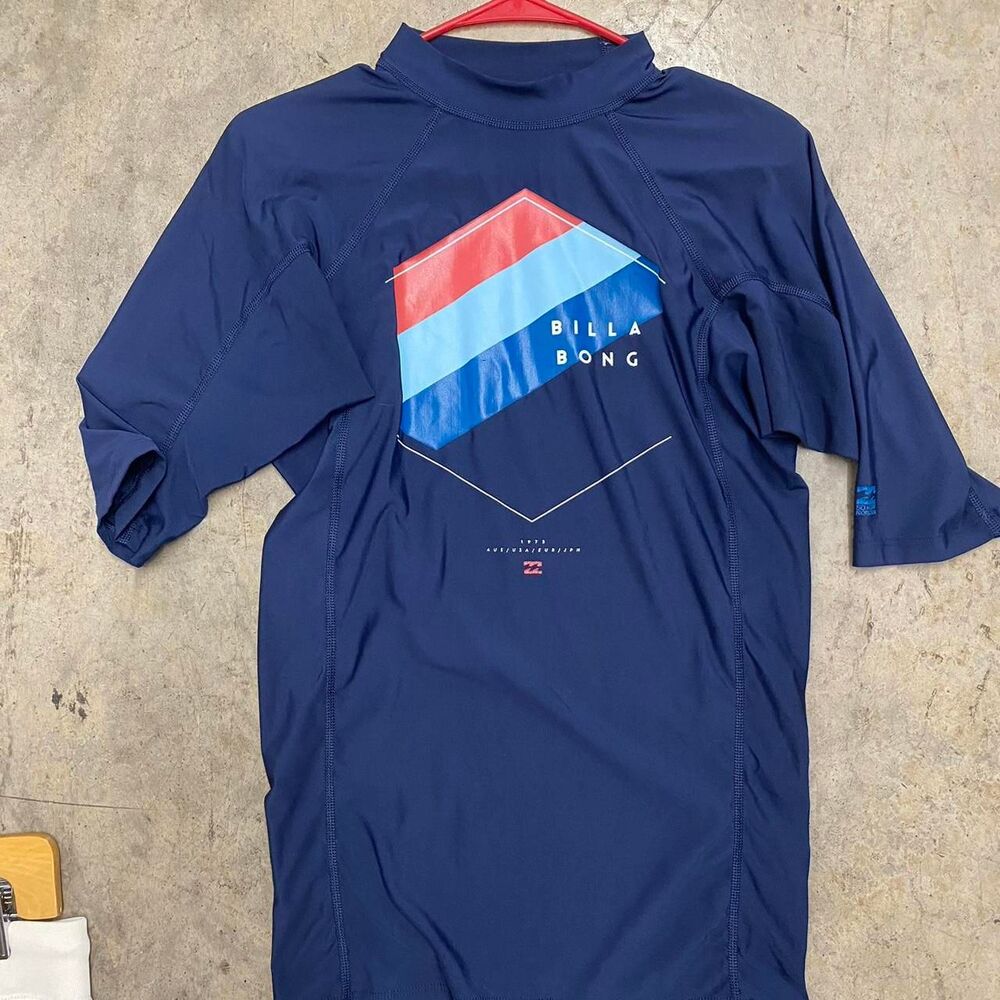 Billabong Men's Navy and Blue Swim